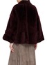 Back View - Click To Enlarge - BRUNELLO CUCINELLI - Reversible Shearling Leather Jacket