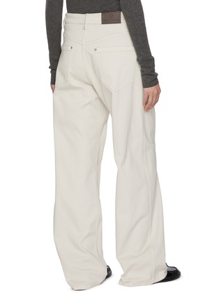 Back View - Click To Enlarge - BRUNELLO CUCINELLI - Low Rise Straight Leg Jeans