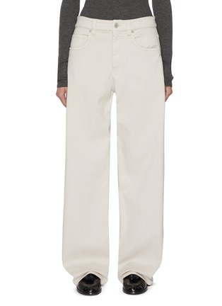 Main View - Click To Enlarge - BRUNELLO CUCINELLI - Low Rise Straight Leg Jeans