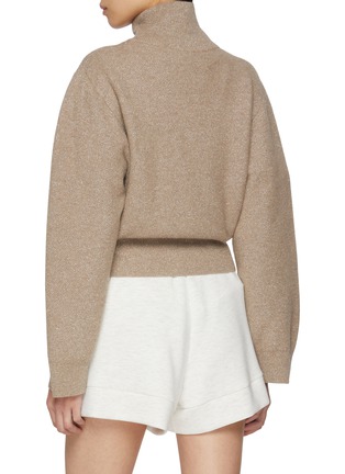 Back View - Click To Enlarge - BRUNELLO CUCINELLI - Sparkling Zip Up Jacket