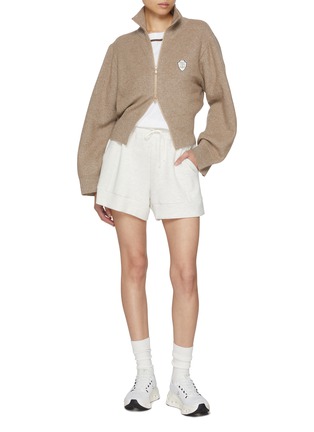 Figure View - Click To Enlarge - BRUNELLO CUCINELLI - Sparkling Zip Up Jacket