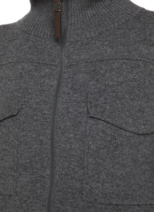  - BRUNELLO CUCINELLI - High Neck Zip Up Jacket