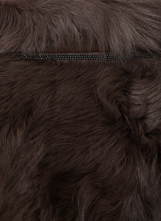  - BRUNELLO CUCINELLI - Double Breasted Fur Vest