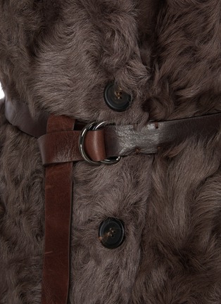  - BRUNELLO CUCINELLI - Double Breasted Fur Vest