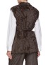 Back View - Click To Enlarge - BRUNELLO CUCINELLI - Double Breasted Fur Vest