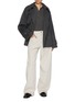 Figure View - Click To Enlarge - BRUNELLO CUCINELLI - Lurex Accent Knit Polo Top