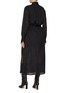 Back View - Click To Enlarge - BRUNELLO CUCINELLI - Wool Gauze Shirt Dress