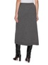 Back View - Click To Enlarge - BRUNELLO CUCINELLI - Cashmere Knit Midi Skirt