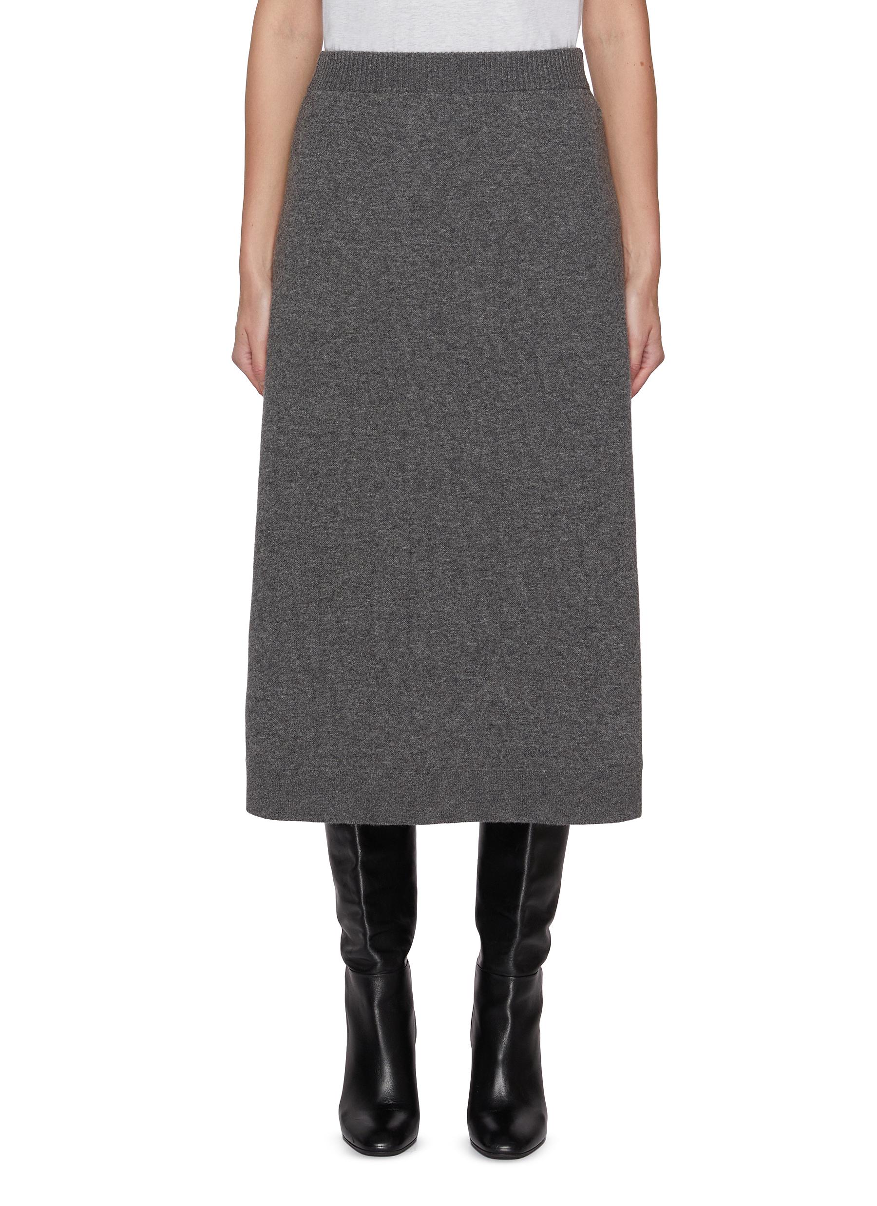 BRUNELLO CUCINELLI | Cashmere Knit Midi Skirt | Women | Lane
