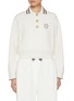 Main View - Click To Enlarge - BRUNELLO CUCINELLI - Logo Patch Cashmere Polo Sweater