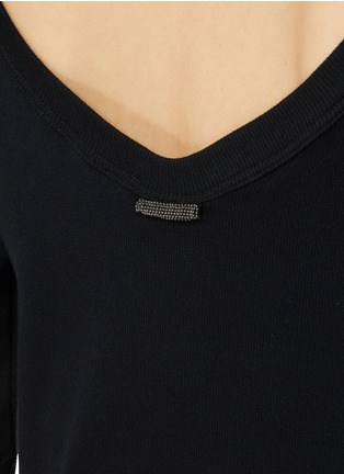  - BRUNELLO CUCINELLI - Deep Round Neck T-Shirt