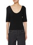 Main View - Click To Enlarge - BRUNELLO CUCINELLI - Deep Round Neck T-Shirt