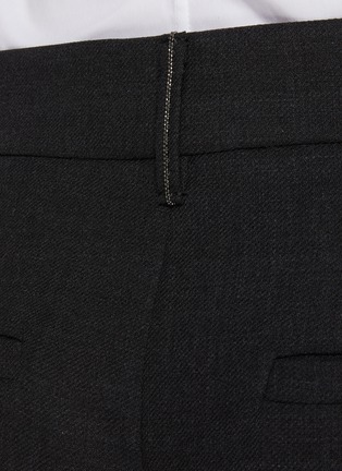  - BRUNELLO CUCINELLI - Monili Embellished Belt Loop Wool Suiting Pants