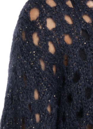 - BRUNELLO CUCINELLI - Hollow Knit Sweater
