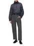 Figure View - Click To Enlarge - BRUNELLO CUCINELLI - Hollow Knit Sweater