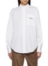 Main View - Click To Enlarge - BRUNELLO CUCINELLI - Monili Embellished Pocket Shirt