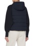 Back View - Click To Enlarge - BRUNELLO CUCINELLI - Hybrid Hooded Zip Up Down Jacket