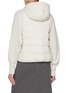 Back View - Click To Enlarge - BRUNELLO CUCINELLI - Hybrid Hooded Zip Up Down Jacket
