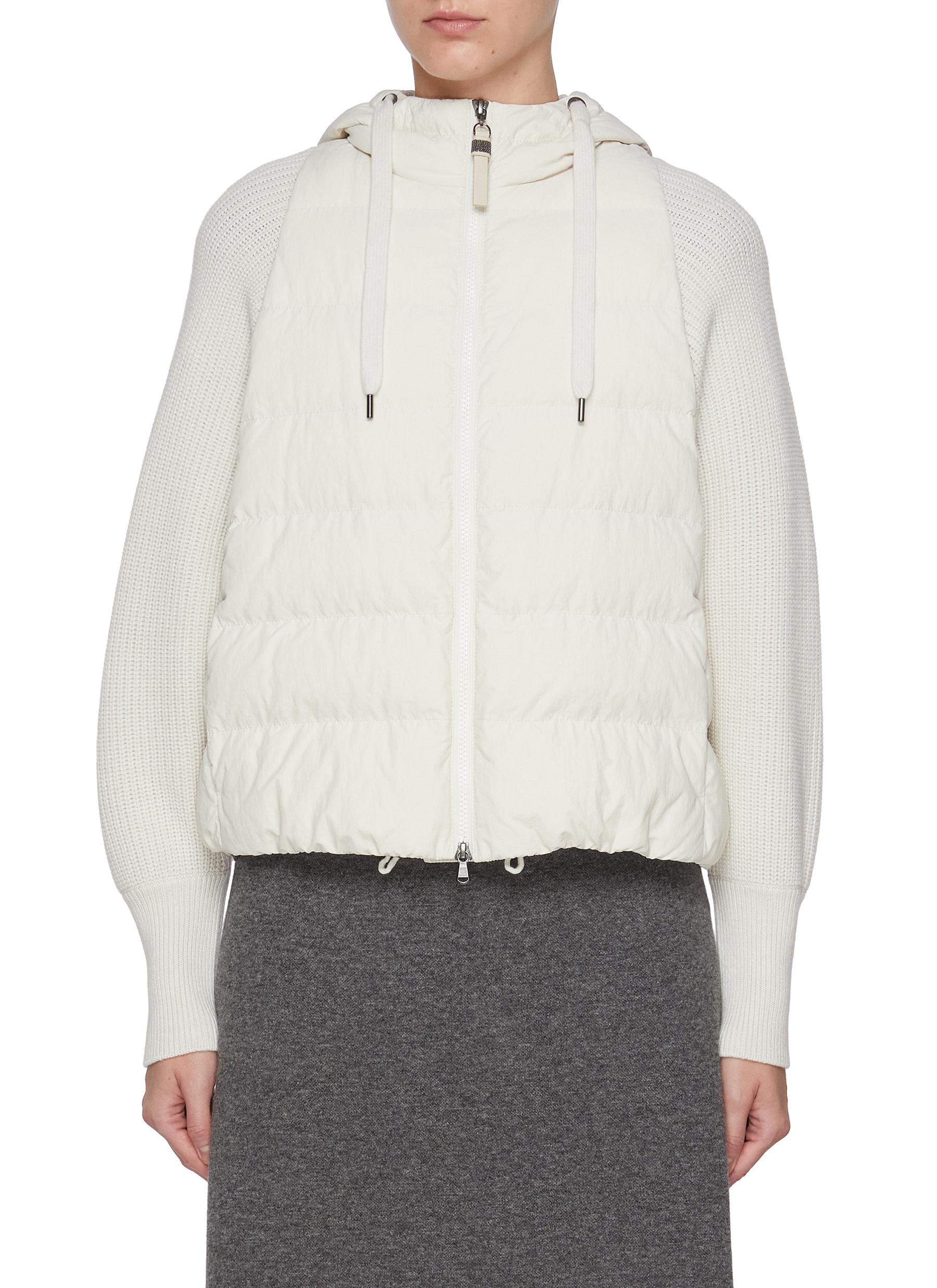 BRUNELLO CUCINELLI ダウンジャケット ホワイト Brunello Cucinelli ダウンジャケット - 白 | MB5742845C1709