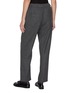 Back View - Click To Enlarge - BRUNELLO CUCINELLI - Elasticated Wool Cashmere Pants