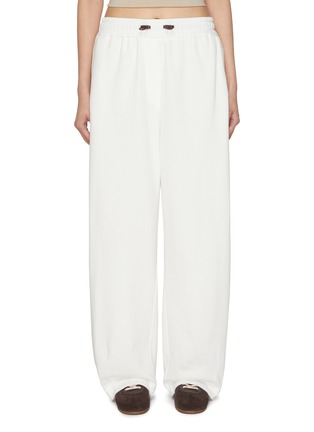 Main View - Click To Enlarge - BRUNELLO CUCINELLI - Elasticated Waist Sweatpants