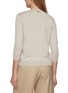 Back View - Click To Enlarge - HERNO - Long Sleeve Embroidered Wool Knit Top