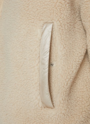  - HERNO - Hooded Zip Up Teddy Jacket