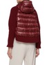 Back View - Click To Enlarge - HERNO - Hybrid Zip Up Padded Jacket
