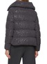 Back View - Click To Enlarge - HERNO - Floral Lace Button Up Puffer Jacket
