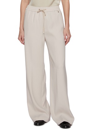 Main View - Click To Enlarge - HERNO - Elasticated Drawstring Sweatpants