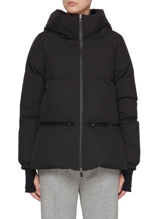 Main View - Click To Enlarge - HERNO - Two Layer Windstopper Puffer Jacket