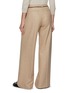Back View - Click To Enlarge - HERNO - Straight Leg Pleated Pants