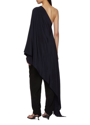 Back View - Click To Enlarge - HERNO - Hooded Zip Up Poncho