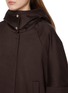  - HERNO - Long Sleeve Hooded Cashmere Jacket