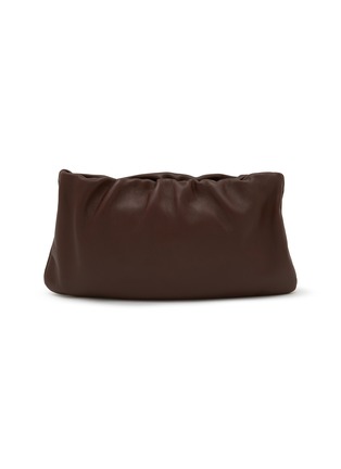 Detail View - Click To Enlarge - THE ROW - Extra Large Bourse Leather Shoulder Bag