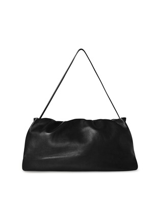 Main View - Click To Enlarge - THE ROW - Extra Large Bourse Leather Shoulder Bag