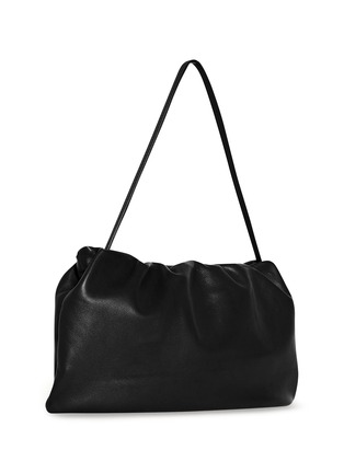Figure View - Click To Enlarge - THE ROW - Extra Large Bourse Leather Shoulder Bag
