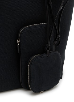 Detail View - Click To Enlarge - THE ROW - Park Tote Three Canvas Leather Shoulder Bag