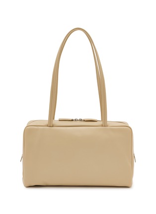 Main View - Click To Enlarge - THE ROW - Astra Grained Leather Bowling Bag