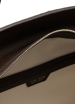 Detail View - Click To Enlarge - THE ROW - Marlo 14 Grained Leather Tote Bag