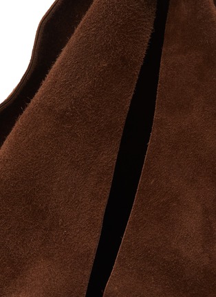 Detail View - Click To Enlarge - THE ROW - Small Bindle Suede Bag