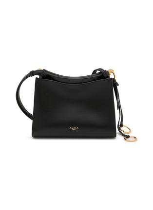Main View - Click To Enlarge - ALAÏA - Small Le Click Square Leather Shoulder Bag