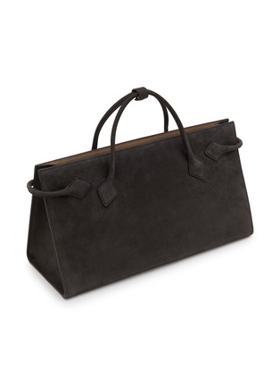 Detail View - Click To Enlarge - ALAÏA - Le Teckel Leather Tote Bag