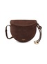 Main View - Click To Enlarge - ALAÏA - Small Hip Leather Crossbody Bag