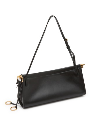 Detail View - Click To Enlarge - ALAÏA - Medium Le Click East West Leather Shoulder Bag