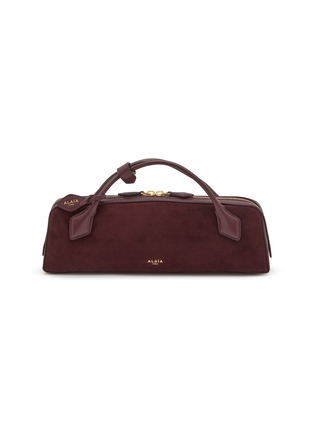Main View - Click To Enlarge - ALAÏA - Teckel Suede Leather Clutch