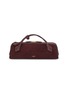 Main View - Click To Enlarge - ALAÏA - Teckel Suede Leather Clutch
