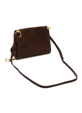 Detail View - Click To Enlarge - ALAÏA - Small Le Click Square Leather Shoulder Bag