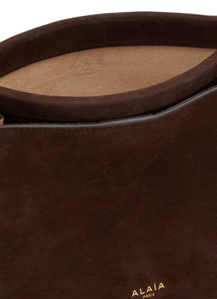 Detail View - Click To Enlarge - ALAÏA - Small Le Click Square Leather Shoulder Bag