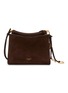 Main View - Click To Enlarge - ALAÏA - Small Le Click Square Leather Shoulder Bag